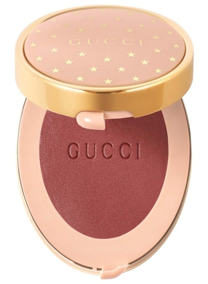Gucci Luminous Matte Powder Blush 5.5g – 06 Warm Berry - true berry Long-Wear Luxury Cheek Color - Image 1